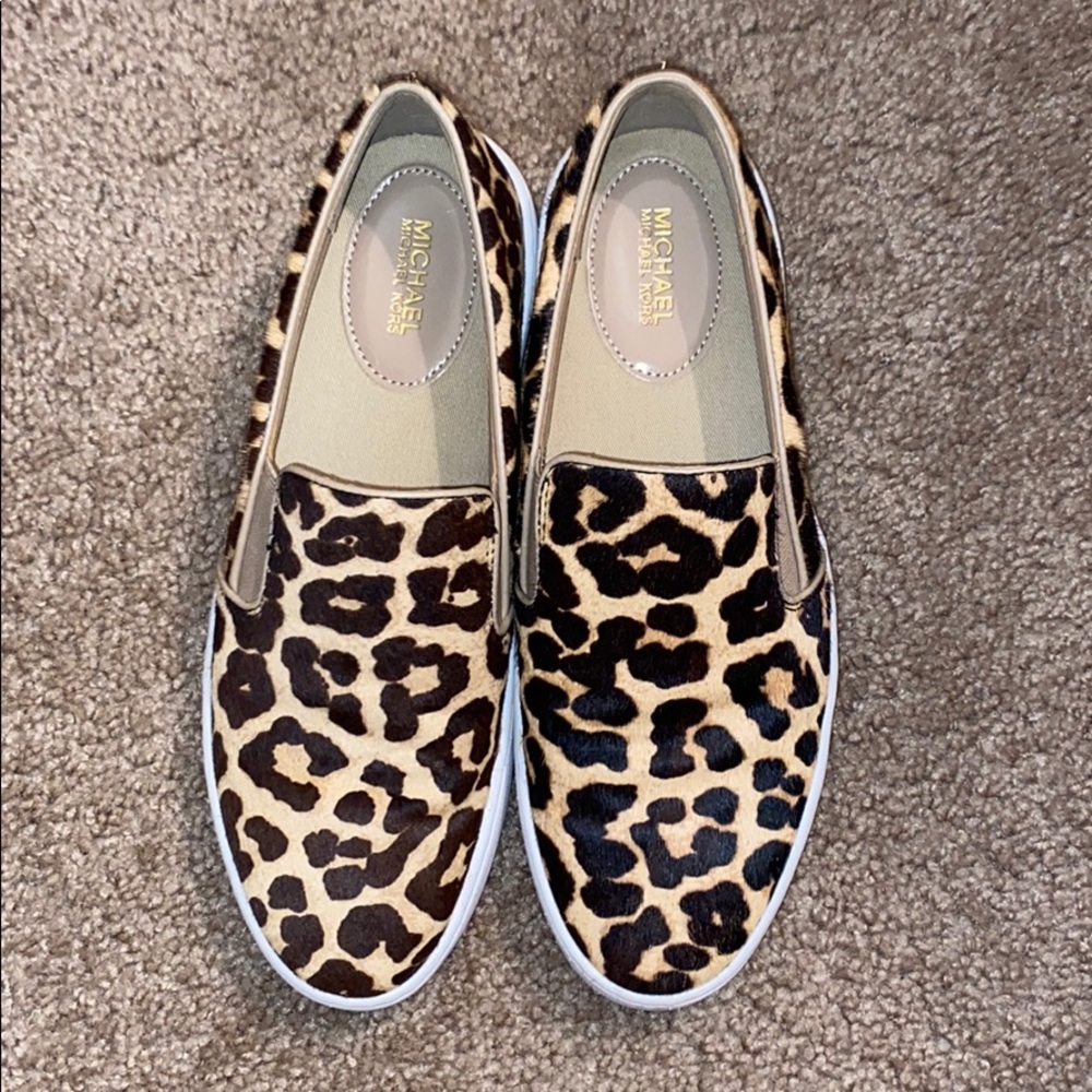 Cheetah print Michael Kors Slip-On